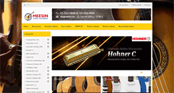 Desktop Screenshot of meesin.com